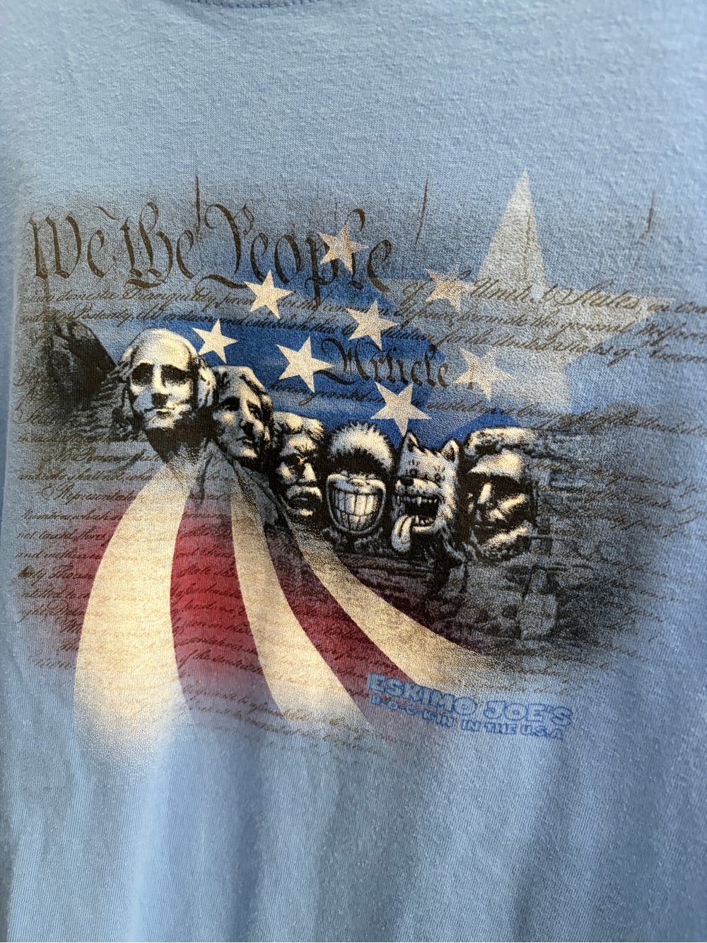 Vintage Eskimo Joe’s USA Mount Rushmore tee. XL. Collectible. Americana. July 4 - Picture 3 of 7